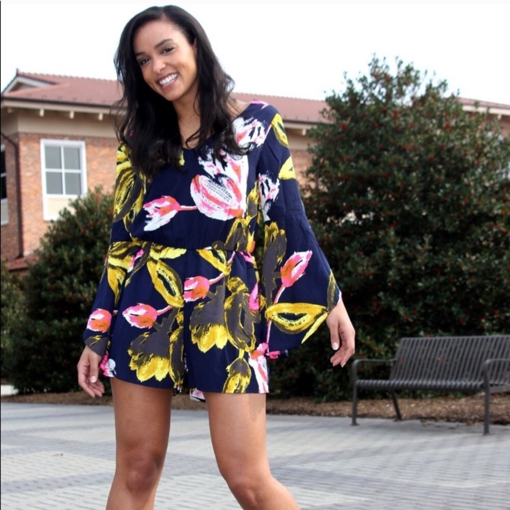 Floral Romper